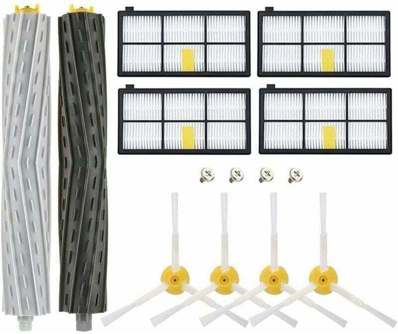 Zubehör Ersatzset für iRobot Roomba Serie 800 900 Ersatzteile für Roomba, Kit Zubehörteile für iRobot Roomba Serie 800 8...