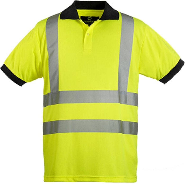 Kurzärmeliges Arbeitspoloshirt yard - Gelb FLuo 2XL - 56/58