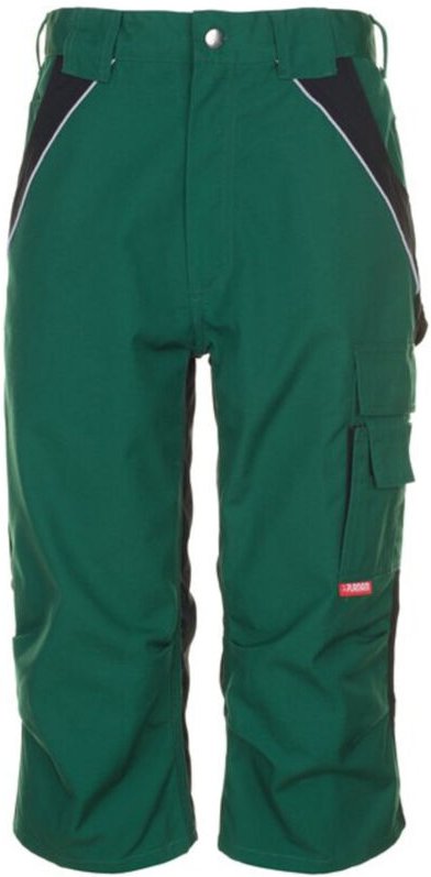 Planam 3/4 Hose Plaline grün/schwarz XXXL