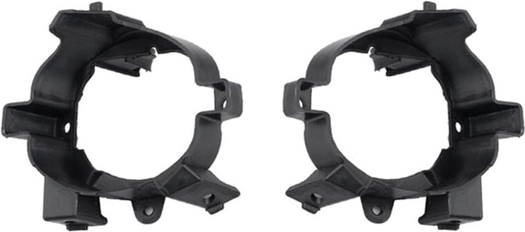 Tlily - 1 paar Front Nebel Lampe Rahmen Halter Halterung für J10 2006-2014 Auto Lichter Abdeckung
