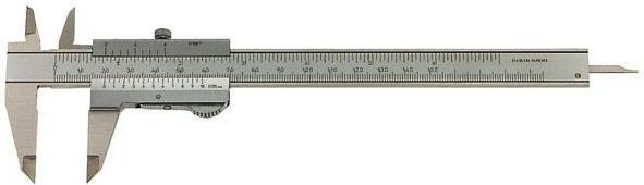 Format - Präzisions-Taschenmessschieber twin, Momentfeststellung, Feststellschr.