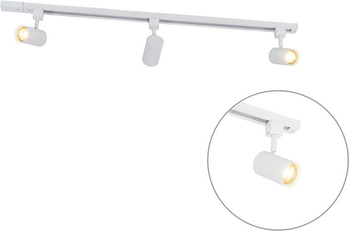 Modernes 1-Phasen-Schienensystem mit 3 weißen Punkten - Jeana