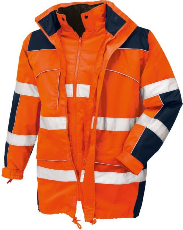 Texxor - Warnschutz-Parka toronto leuchtorange/navy m 4109