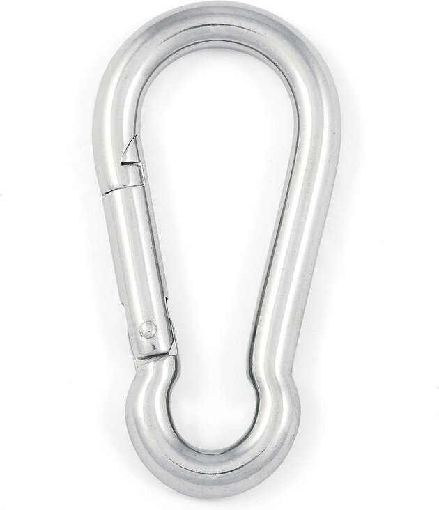 So-tech - 5er Pack - Karabinerhaken 80 x 8 mm Edelstahl aisi 316 (V4A)