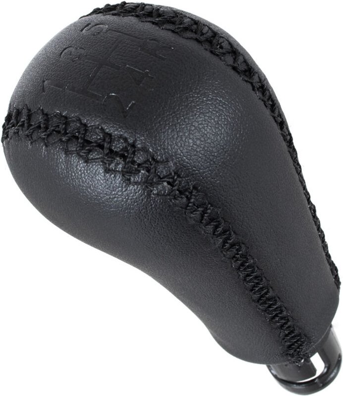 Volvo V70 00-07 Schaltknauf SCHWARZES ECO-LEDER 5-GANG