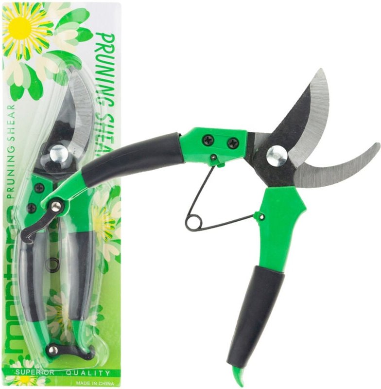 EDA9126 Gartenschere für Äste und Triebe, robuste, geschmiedete Stahl-Handschere