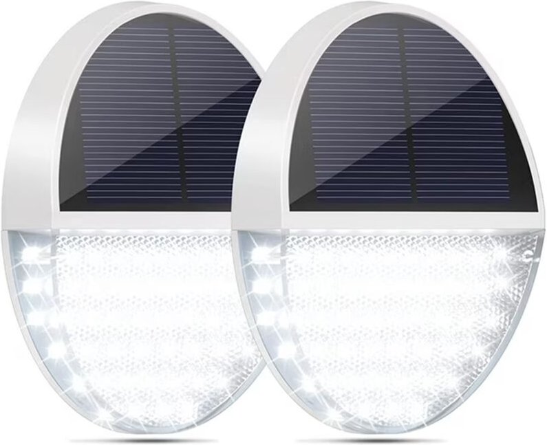 Solarleuchten für den Außenbereich, Bewegungsmelder, kabellose Solar-Sicherheits-LEDs, wasserdicht, für Haustür, Veranda...