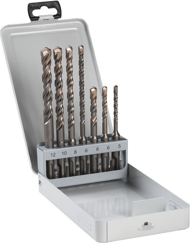 7tlg. Hammerbohrer-Set 5 6 8 6 8 10 12 mm - Bosch