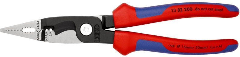 Knipex - 13 82 200 Multifunktionszange 50 mm² (max) 0 (max) 15 mm (max)