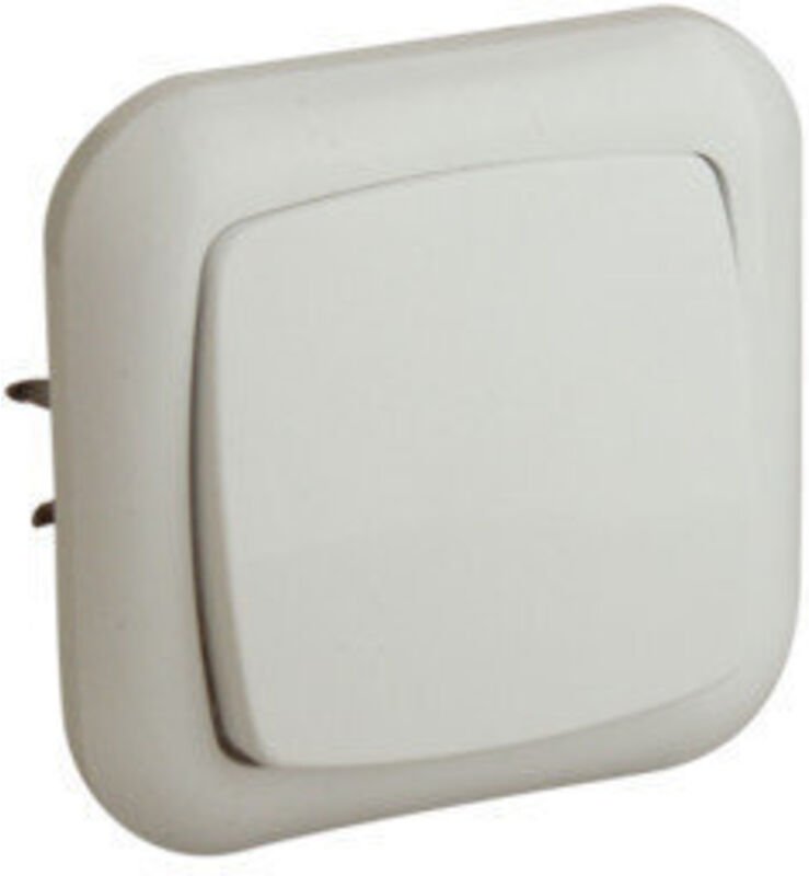 Einbauschalter 6 A/250 V Electro Dh 36.530/P, weiß, 8430552083954