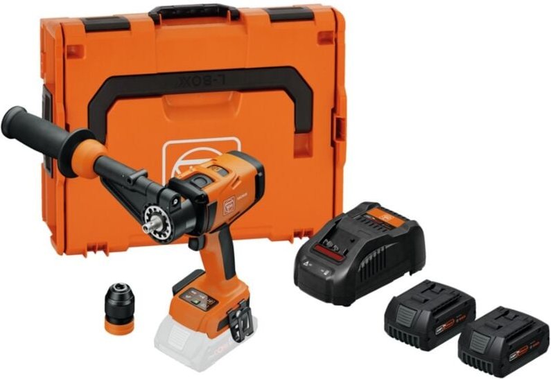 Thumbnail - 4-Gang Akku-Schlagbohrschrauber ascm 18-4 qmp as mit 2 Akkus und Schnellladegerät - Fein