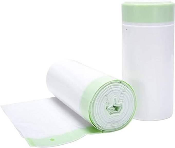 Katzentoiletteneinlagen, Kompatibel mit der Selbstreinigenden Petx Scoopfree Box, 20 StüCk, Kordelzug, Katzenstreu-Abfal...