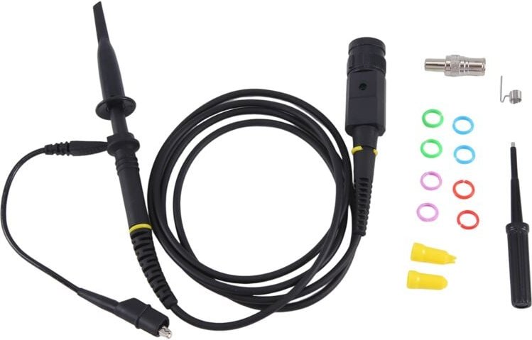 P6500B 500 MHz Oszilloskop-Tastkopf, 10 X 300 V, HochpräZiser Testtastkopf, 120 cm, für Tektronix-Oszilloskop