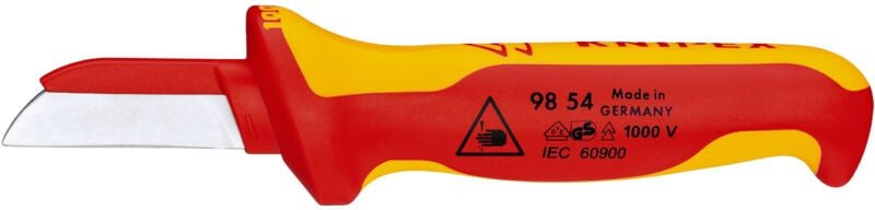 Thumbnail - Knipex - 98 54 Kabelmesser isolierender Mehrko.-Griff, vde 190 mm