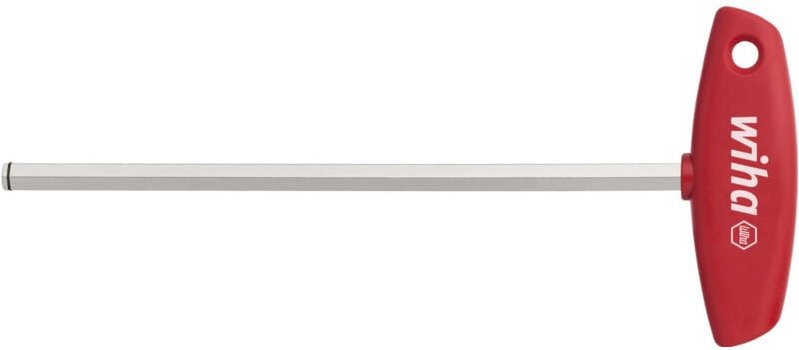 Stiftschlüssel mit Quergriff Sechskant MagicRing® glanzvernickelt 6,0 mm (22174) - Wiha