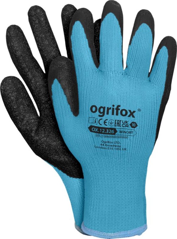 OX-WINORT isolierte Winterarbeitshandschuhe Größe 10