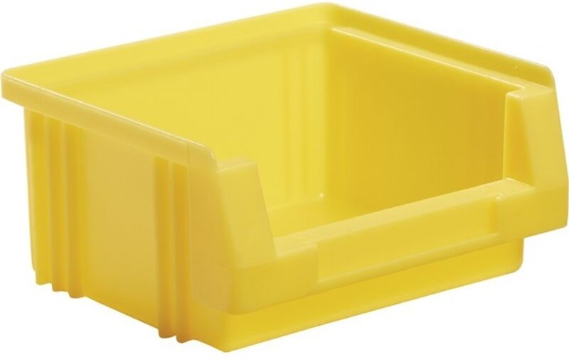 Sichtlagerkasten PLK L90xB102xH50mm PP gelb