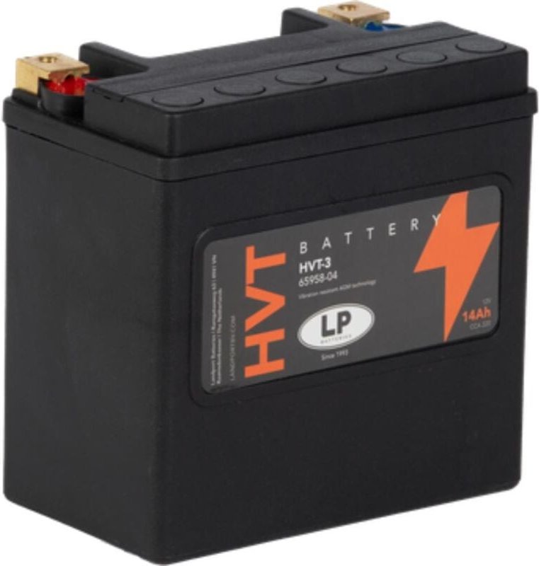 Batterie Nano-Gel 12V 14Ah für Motorrad Startbatterie mh HVT-3