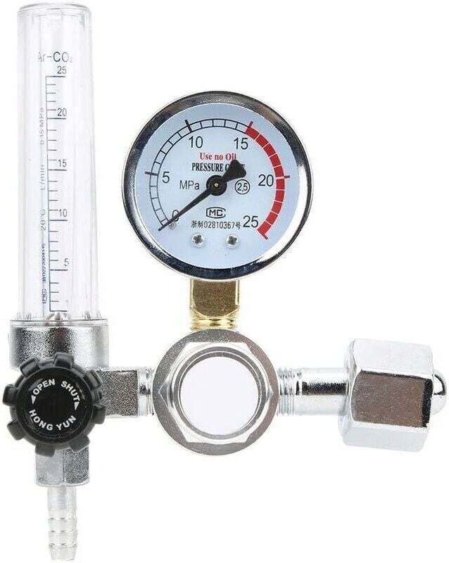Argon-CO2-Durchflussmesserregler für MIG/TIG, Argon-CO2-Manometer, Argon-CO2-Durchflussmesserregler-Manometer-Druckminde...