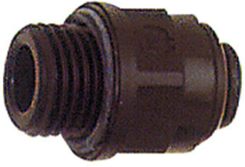 Thumbnail - Gerade Einschraubverschraubung pom, g 3/8 a., für Schlauch-Ø 8 - Riegler