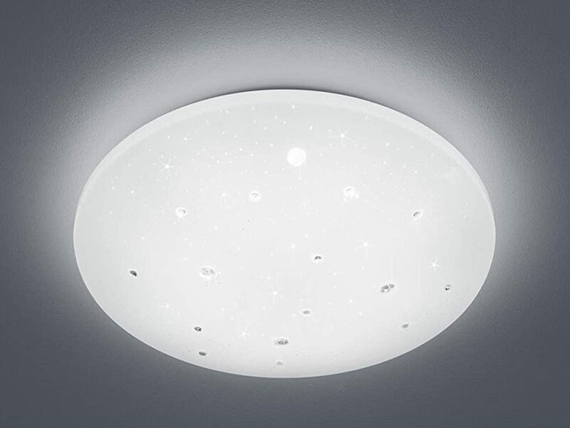 Trio Lighting - led Deckenleuchte achat Weiß Sternenhimmel Stufendimmer, ø 50cm