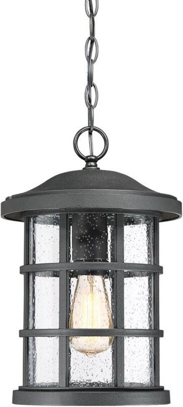 Elstead - Crusade Outdoor 1 Lichtkettenlaterne, Earth Black, IP44, E27