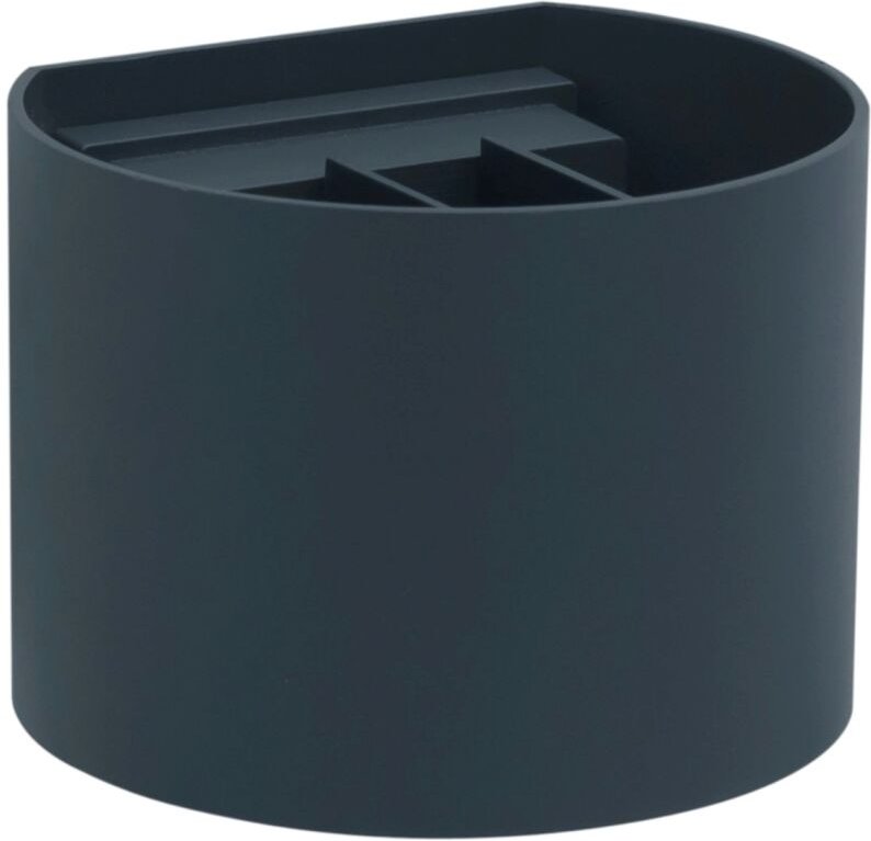 Forlight - Axis Runde ovale Außenwandleuchte mit led in Warmweiß 3000K in urbanem Grau