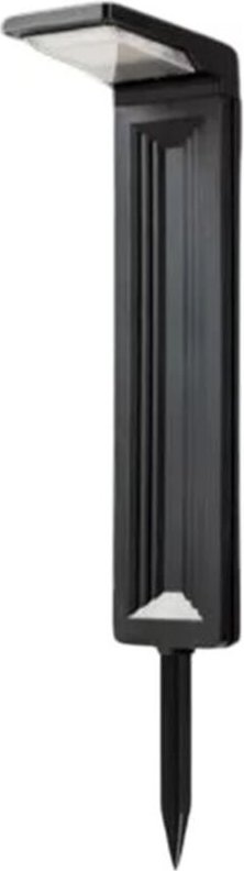 Trade Shop - LAMPIONCINO PALETTO LED CON PANNELLO SOLARE PICCHETTO DA GIARDINO CCT IP65 200LM YH0802-3C -