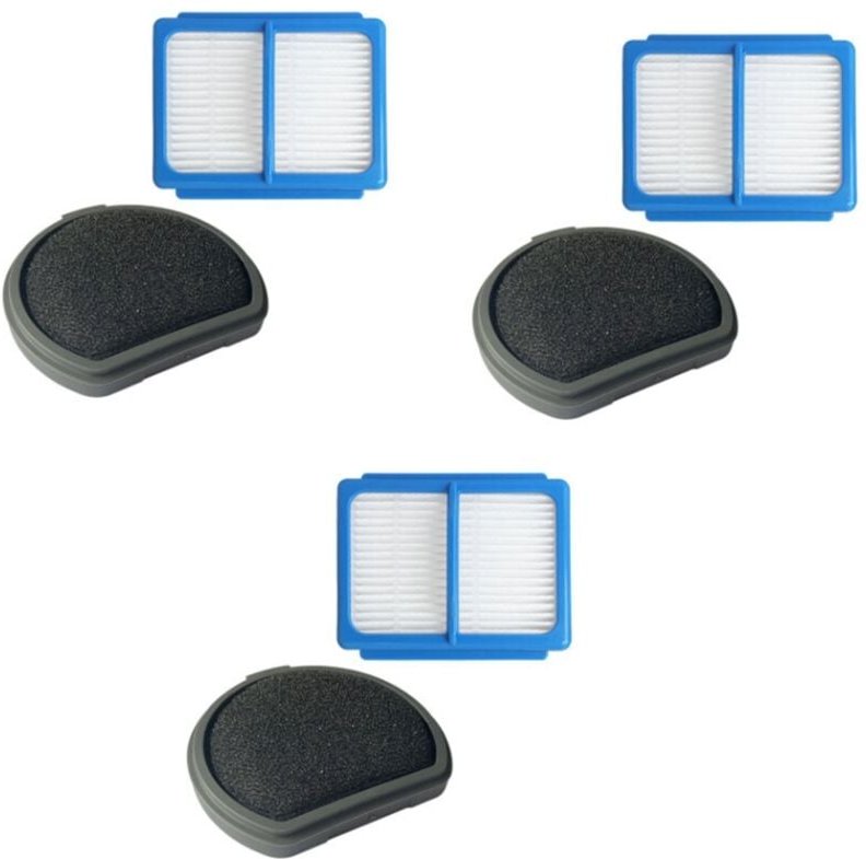 Waschbarer Vormotorfilter ASKQX9 Filter für aeg Electrolux QX9-1-50IB Ersatzzubehör, 6 Stück