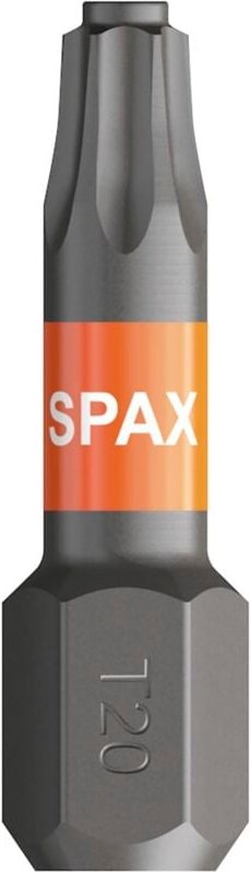 Thumbnail - Spax - Bit-Einsatz T-Star 1/4'sechskant T20/25 mm Zapfenführung, Inhalt 5 Stück