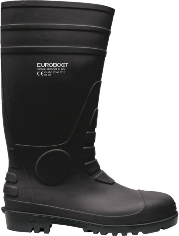 Euroboot Sicherheits-Gummistiefel 35368 S5 sr Gr. 36 schwarz - Feldtmann