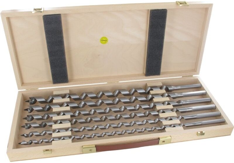 Famag - Schlangenbohrer Set Lewis (6-tlg, Metallbohrer 10-20 mm, Länge 460 mm)
