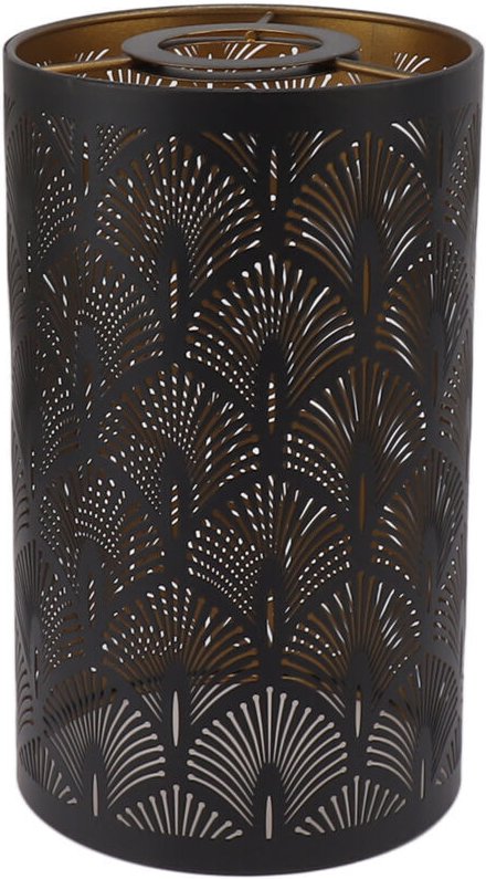 Moderner zylindrischer Metalllampenschirm mit durchbrochenem Design, E27/E26-Fassung, geeignet für Schlaf- und Wohnzimme...