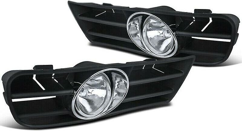 Woosien - Klare Nebelscheinwerfer, die Stoßstange + H3-Glühbirne + Schalter für 98–05 Golf Tdi Mk4 Autozubehör fahren