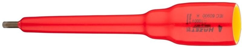 Hazet 986Lg-4KV Schraubendreher-Nuss 1/2" VDE 4 mm
