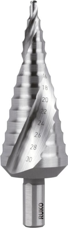 101052 Stufenbohrer 4 - 30 mm hss Gesamtlänge 100 mm 1 St. - Ruko