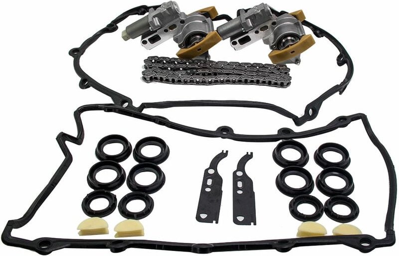 Steuerketten Spanner Satz Links & Rechts for Audi A6 S6 4B C5 A8 4E 4.2 quattro 077109087 077109088 Nockenwellenverstell...