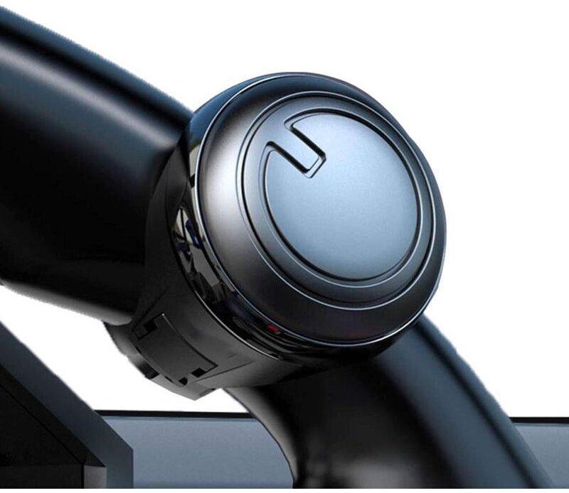 Lenkradknauf, Rückholkugel, universell passend für jedes Lenkrad (SUV, Traktor, Auto, Boot)