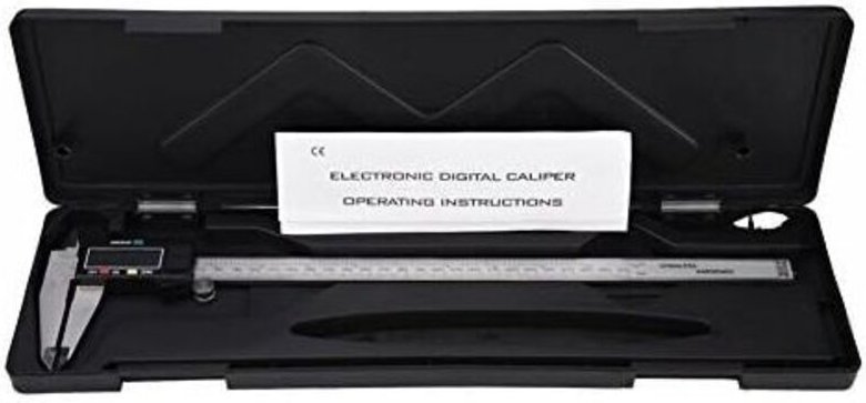 Digital Micrometers Ltd Digitaler Messschieber 150 mm 0–150 mm Großes LCD-Display Inklusive Koffer