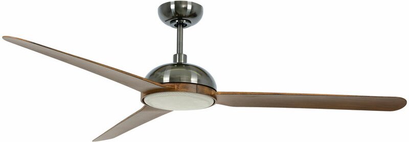 Energiespar Deckenventilator Unione Nickel mit LED