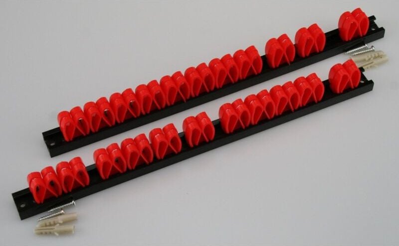 2x Werkzeugleiste 30cm Werkzeug Wandleisten Wand Befestigungsleiste