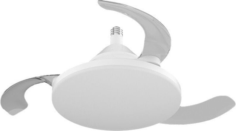 Zoternen - Deckenventilator mit dimmbarem LED-Licht, 30 w, Durchmesser 25 cm, unsichtbar, 3 Flügel, leise Ventilatoren, ...