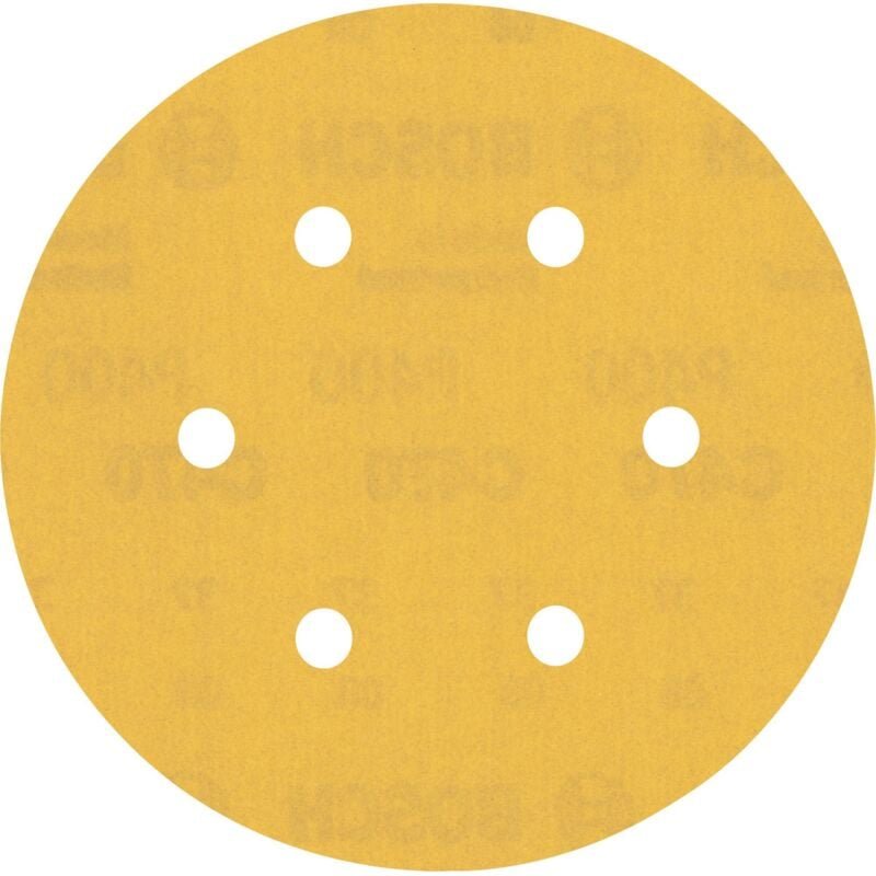 Accessories expert C470 2608900821 Exzenterschleifpapier gelocht Körnung (num) 400 (ø) 150 mm - Bosch