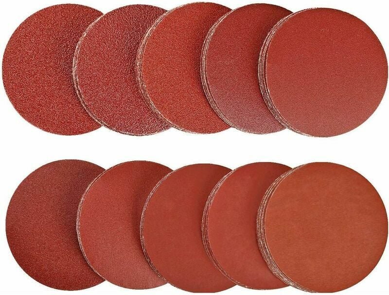 100 Stück ø 75 mm Schleifscheiben Schleifscheibe Schleifscheiben 80/100/180/240/320/400/800/1200/2000/3000 Körnung 75 mm...