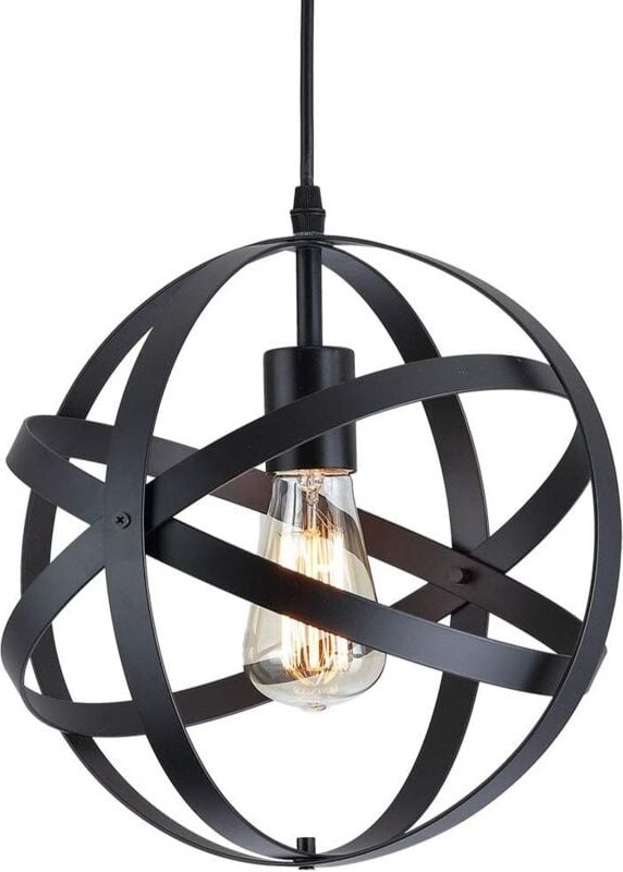 Industrielle Pendelleuchte, Design Vintage Metall Deckenleuchte Hängeleuchten Lampenschirm Kronleuchter mit E27 Fassung ...