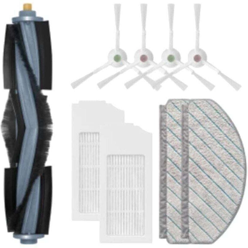 Ersatzteile für ecovacs deebot T10 Plus Roboterstaubsauger, Zubehör, Hauptbürste, Seitenbürste, HEPA-Filter. - KZQ