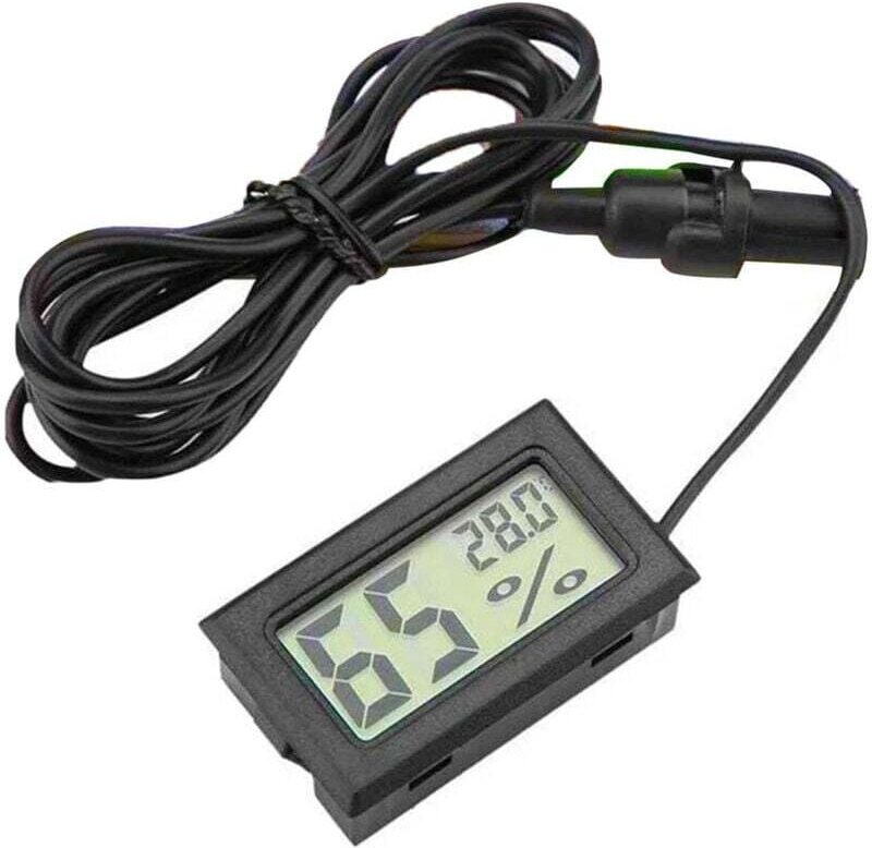 Digitales Mini-Thermometer/Hygrometer, elektronisches Temperatur- und Feuchtigkeitsmessgerät für den Innen- und Außenber...