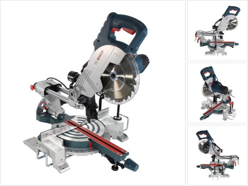 Bosch Werkzeug - Kapp- und Gehrungssäge 216 mm, 1400 w 0601B19000