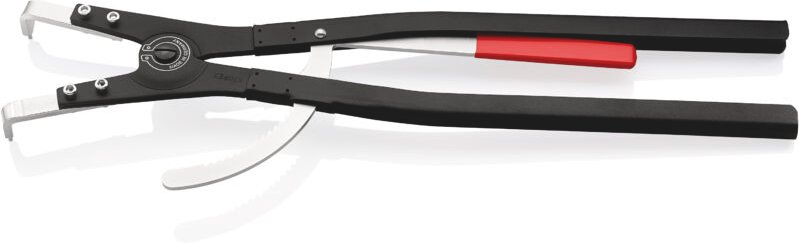 KNIPEX 46 20 A51 Sicherungsringzange für Außenringe auf Wellen schwarz pulverbeschichtet 570 mm
