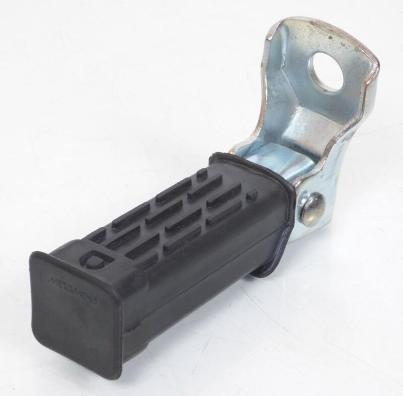 Fußkeil schwarz, Originaltyp für zwei Räder, Durchmesser 12 mm,